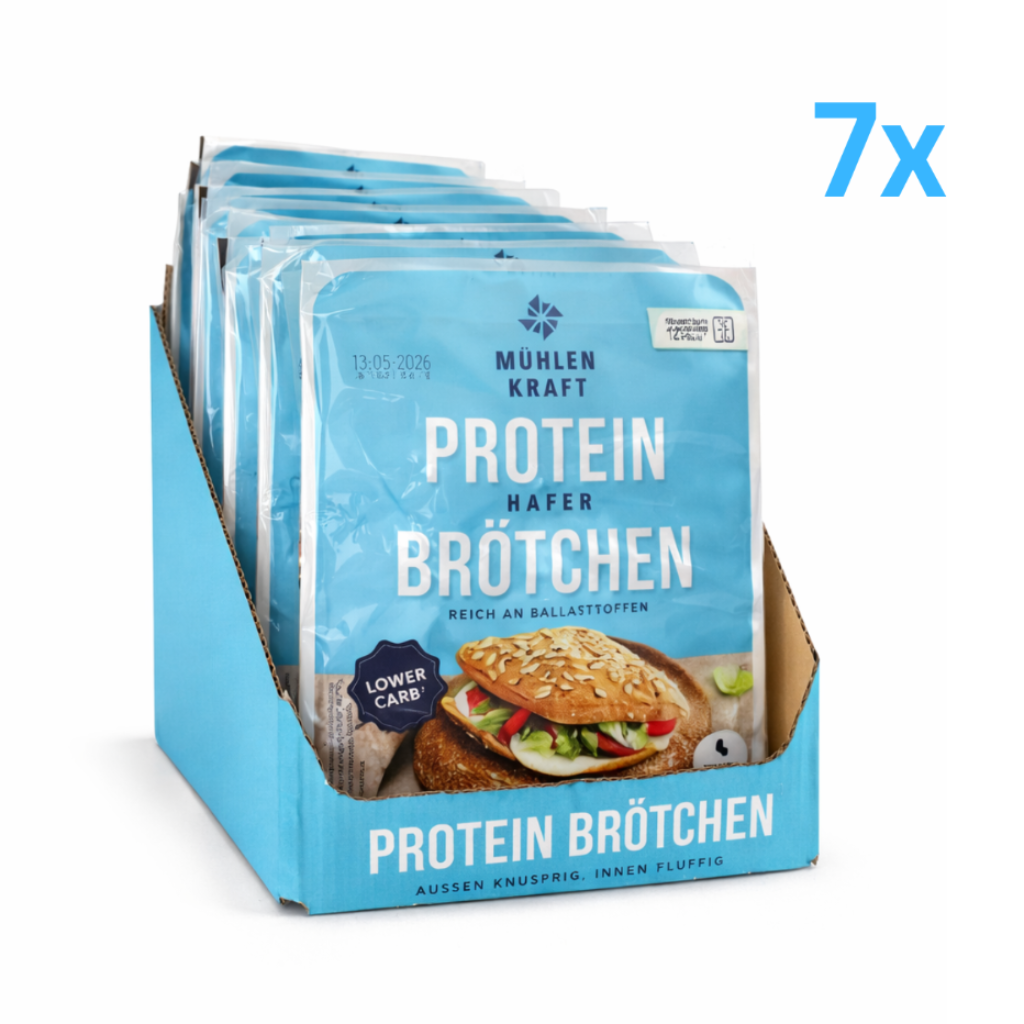 Protein Hafer Brötchen