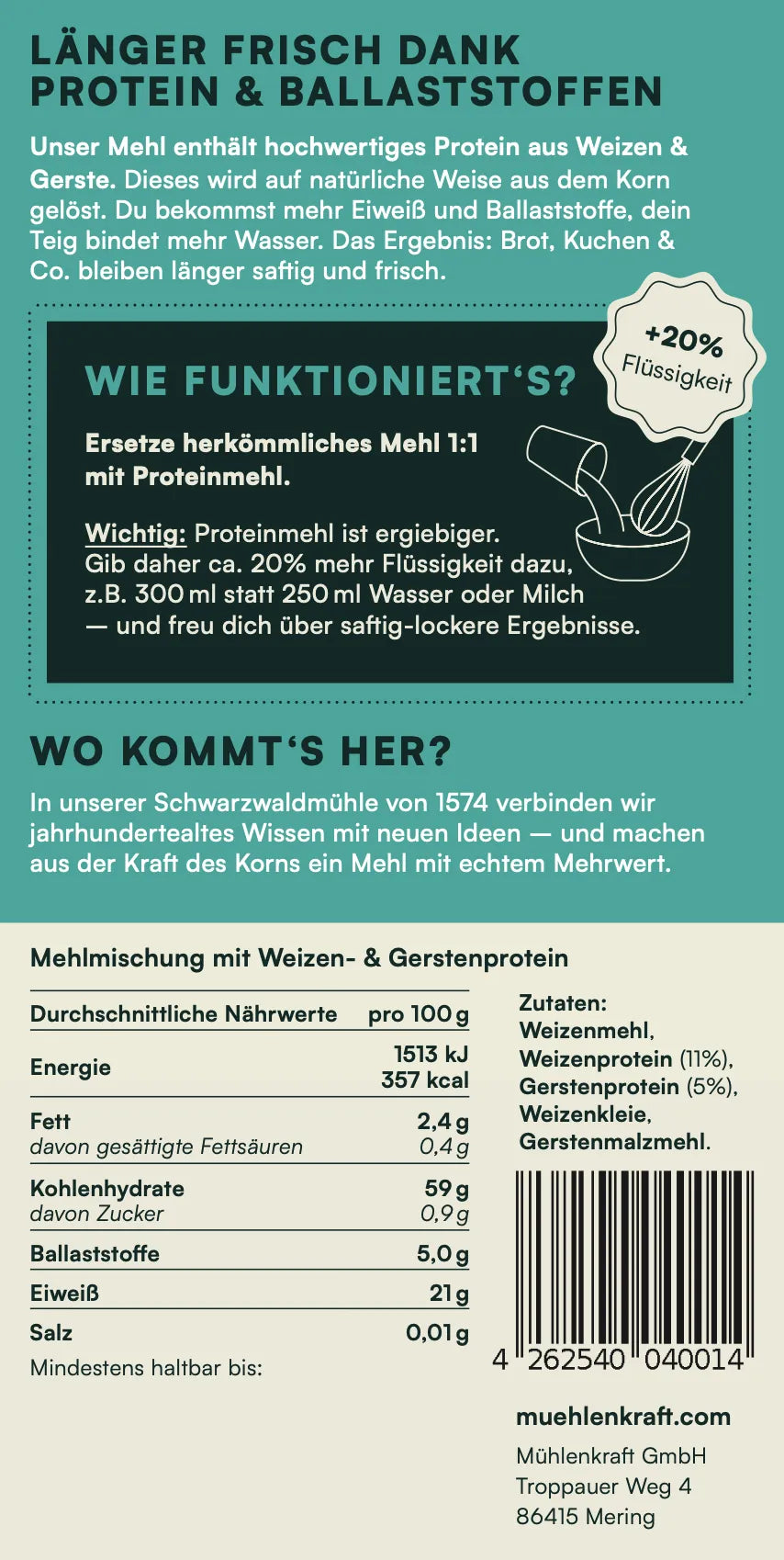 Proteinmehl Universal