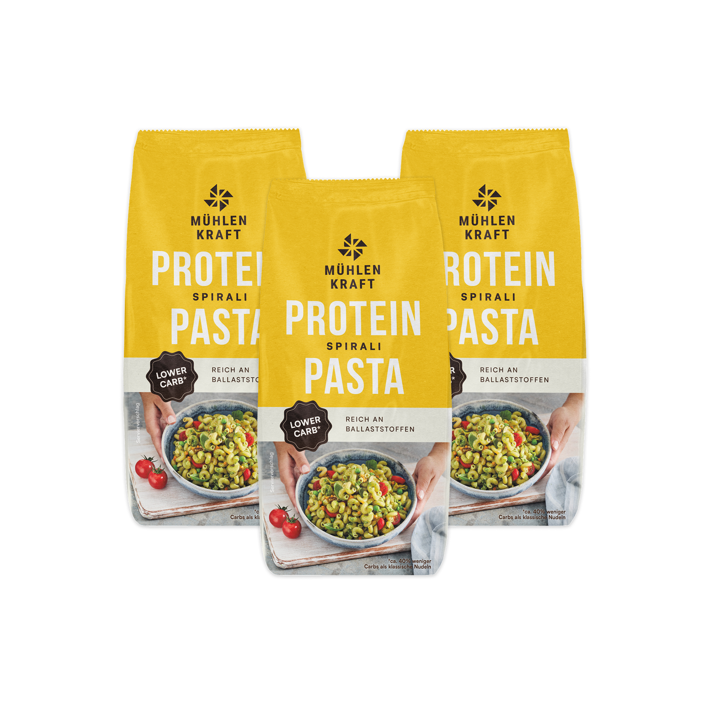 3er Pack Protein Pasta Spirali