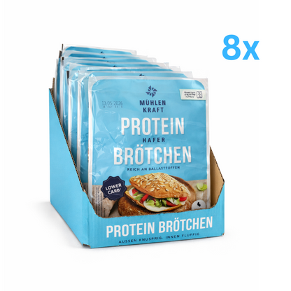 Protein Hafer Brötchen