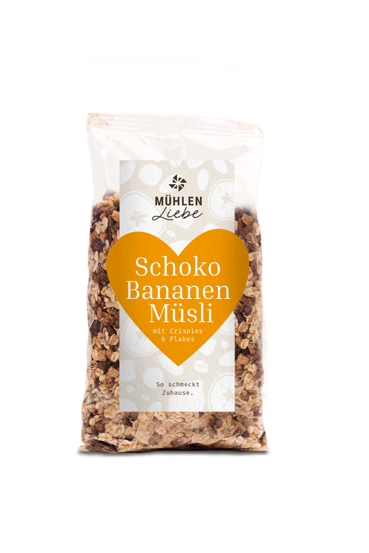 Schoko Bananen Müsli