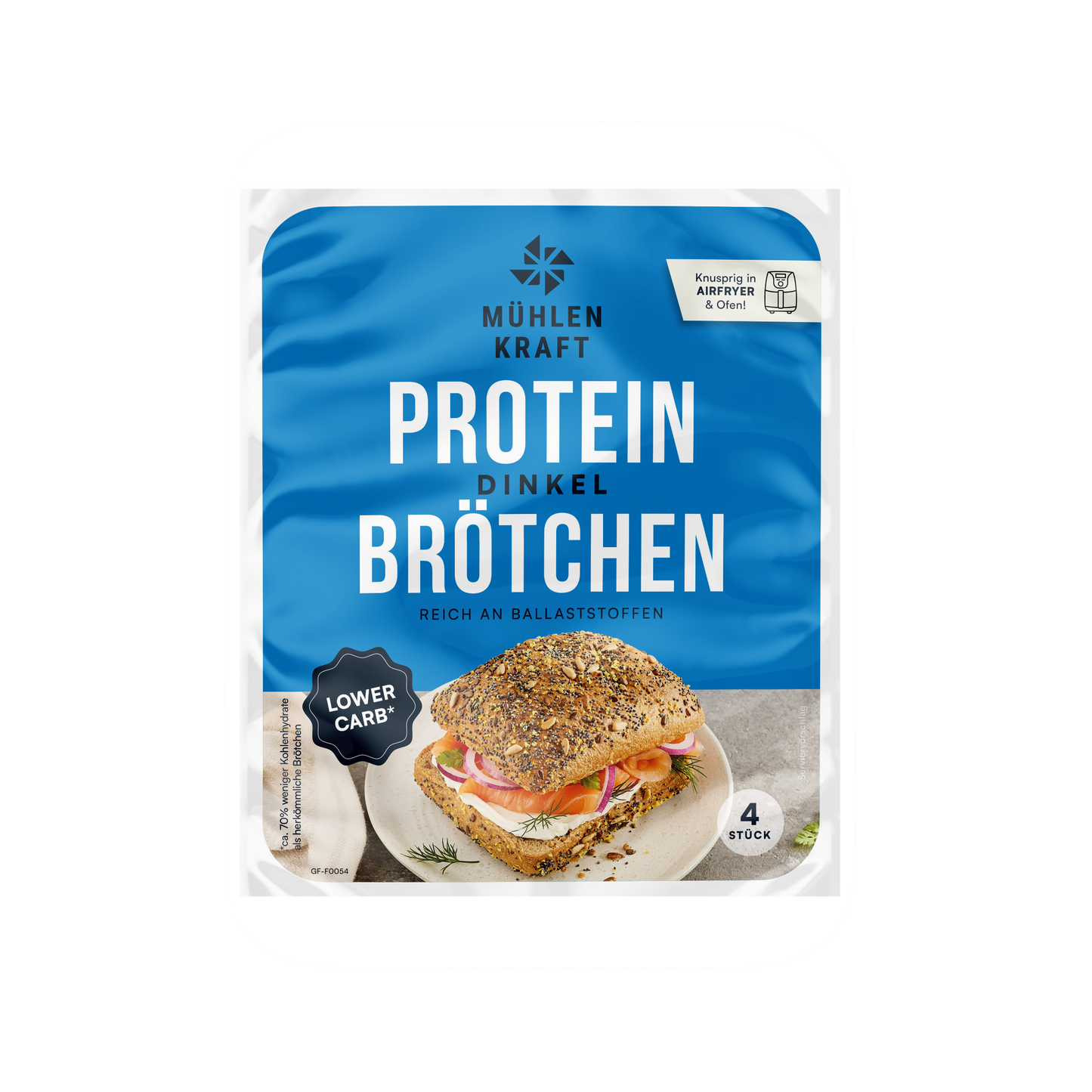 Protein Dinkel Brötchen