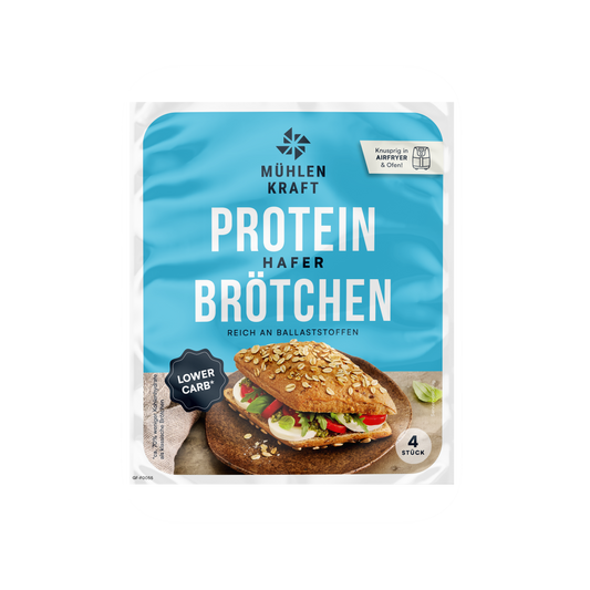 Protein Hafer Brötchen