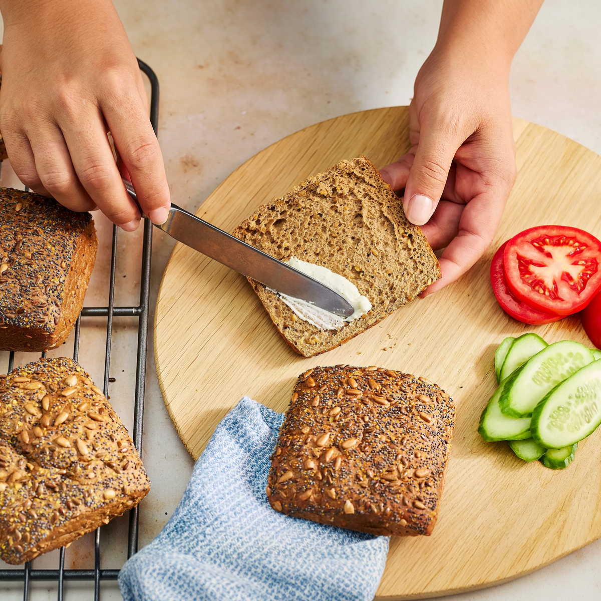 Protein Dinkel Brötchen